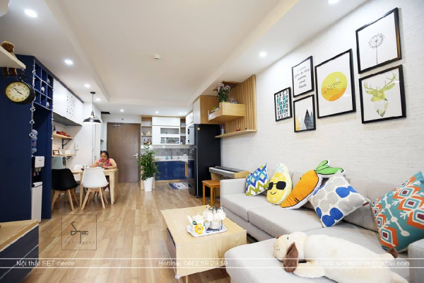 Tìm hiểu ngay dịch vụ thiết kế thi công nội thất căn hộ chung cư trọn gói giá rẻ tại Hà Nội 